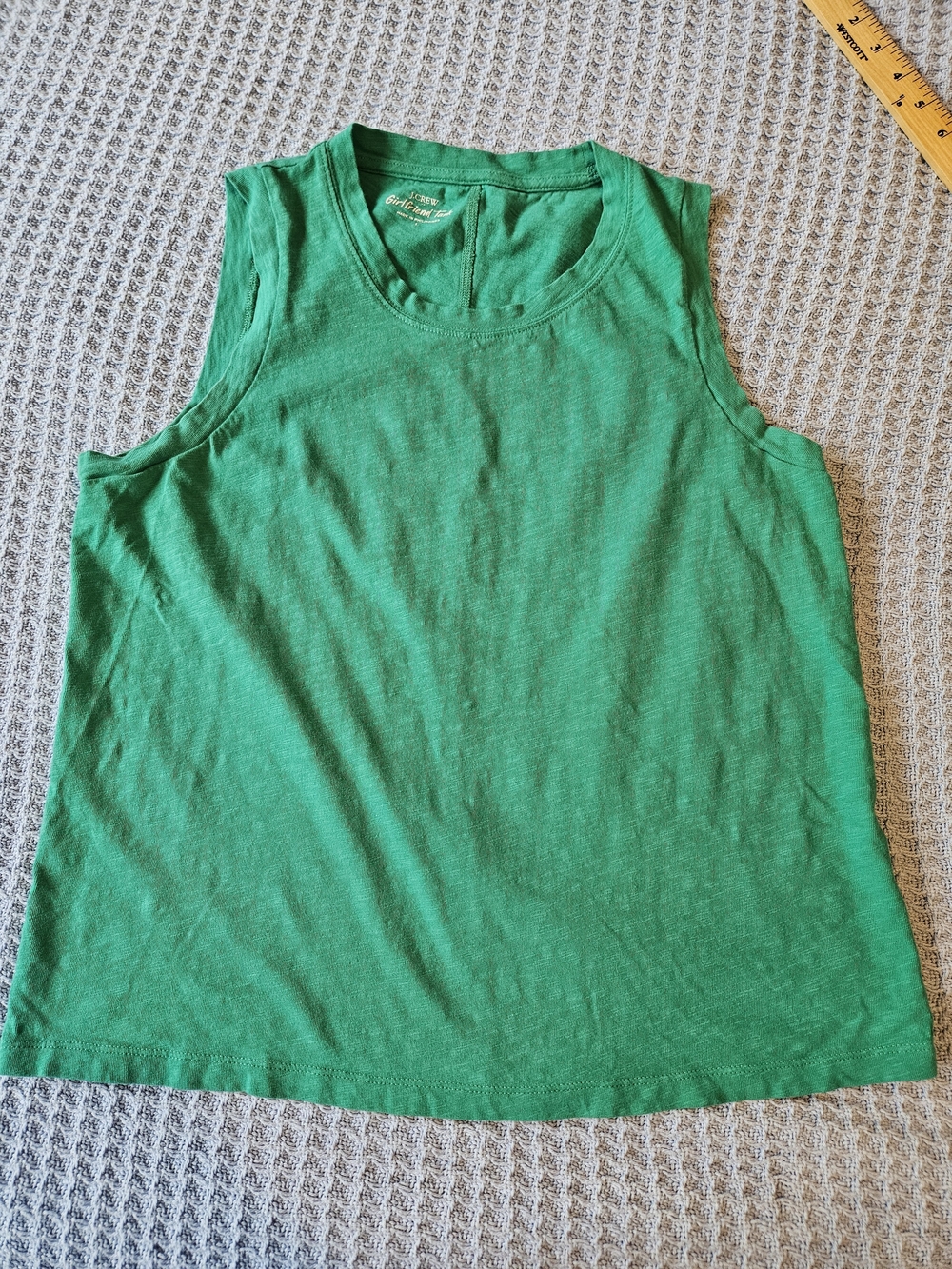 Green Girlfriend Sleeveless Tank Top